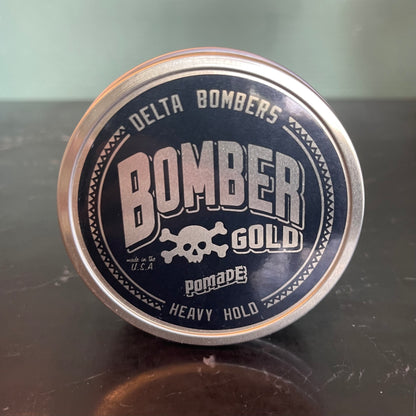 bomber gold heavy hold pomade 118gr